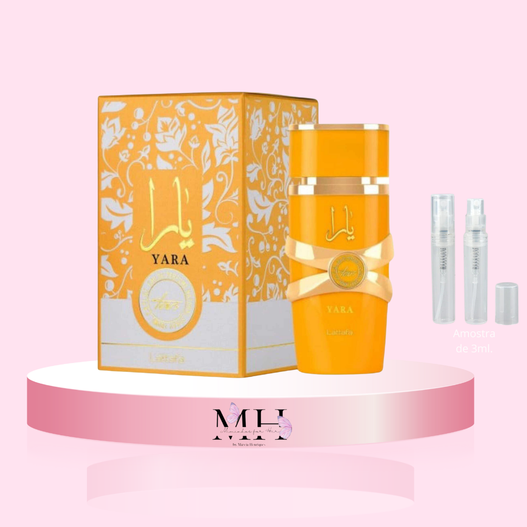 Amostra de Perfume Árabe Yara Tous de 3 ml- MH