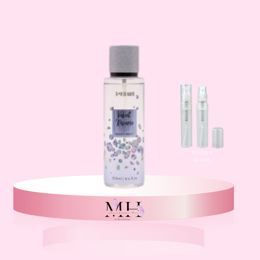Amostra de Body Mist Velvet Reverie- Flor de Mayo