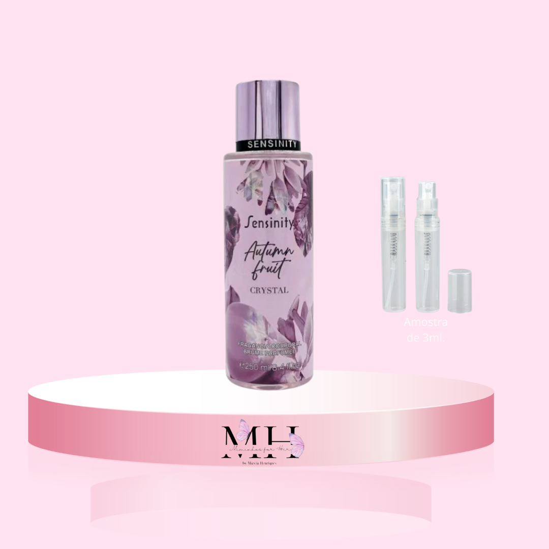 Amostra de Body Splash Autumn Fruit- Sensinity