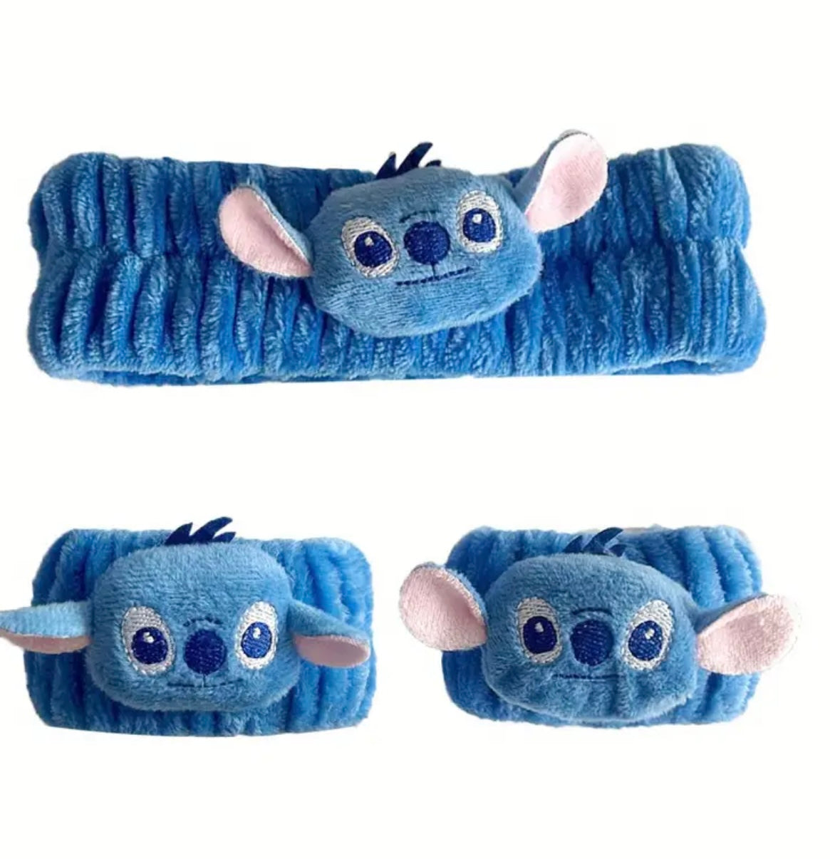 Conjunto de Fita de cabelo + Mangas Stitch- MH