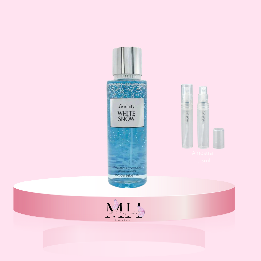 Amostra de Body Splash White Snow- Sensinity