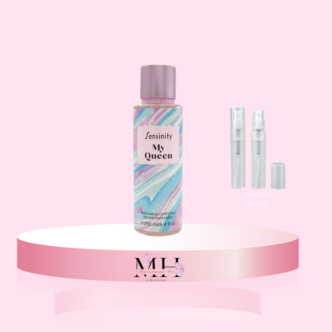 Amostra de Body Splash My Queen- Sensinity