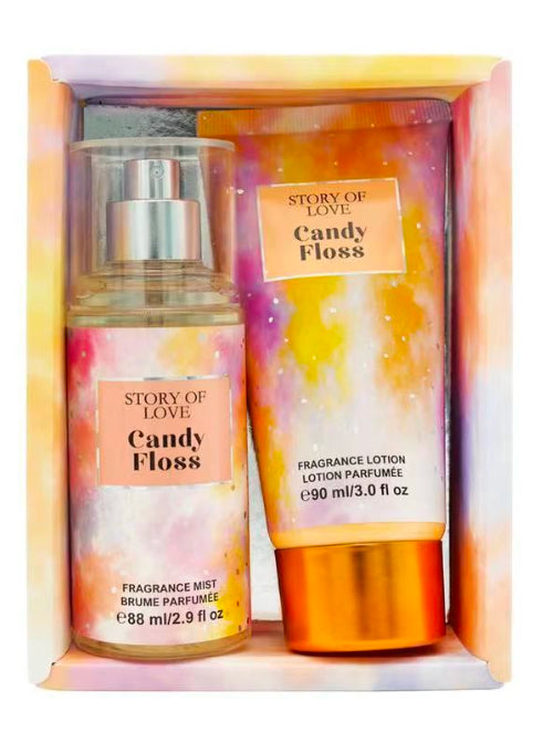 Conjunto Body Splash+ Creme Candy Floss-Story of Love