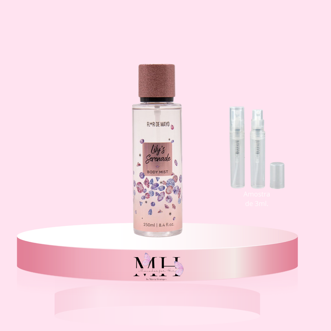 Amostra de Body Mist Lily's Serenade- Flor de Mayo