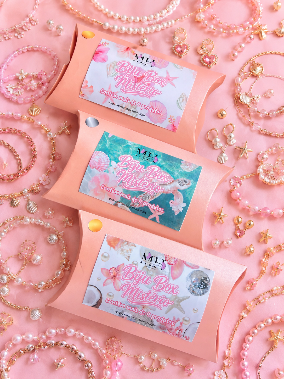 🆕 Biju Box de 4 a + produtos
