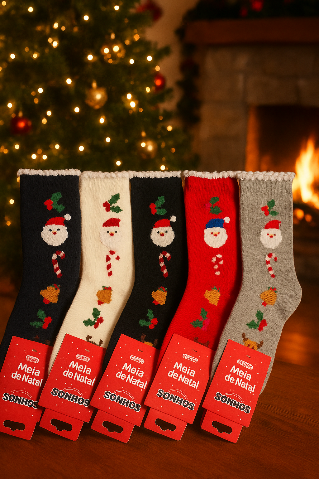 Meias de Natal Modelo 2- MH