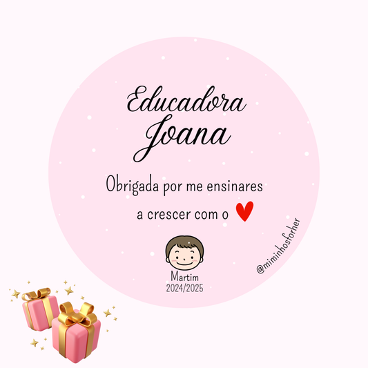 Crachá Amor de Criança- MH