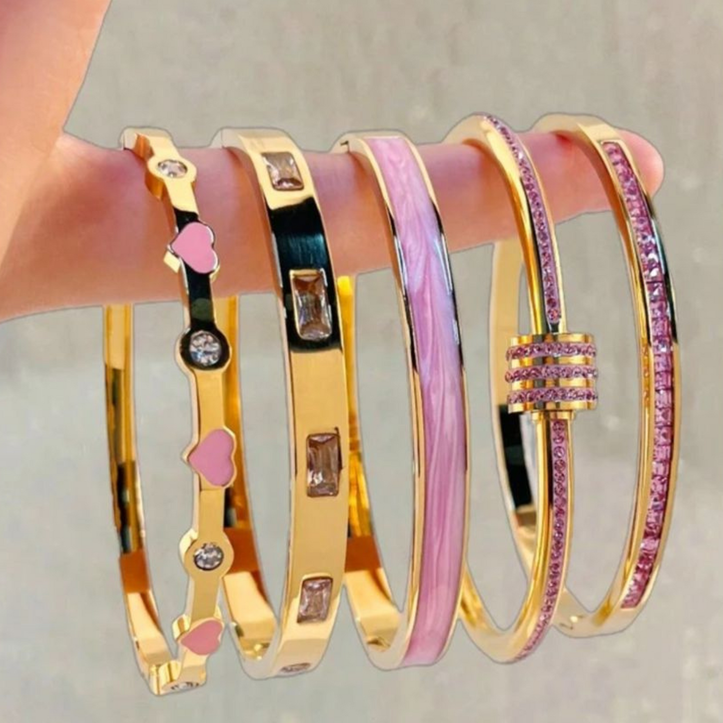 Braceletes Rose- MH