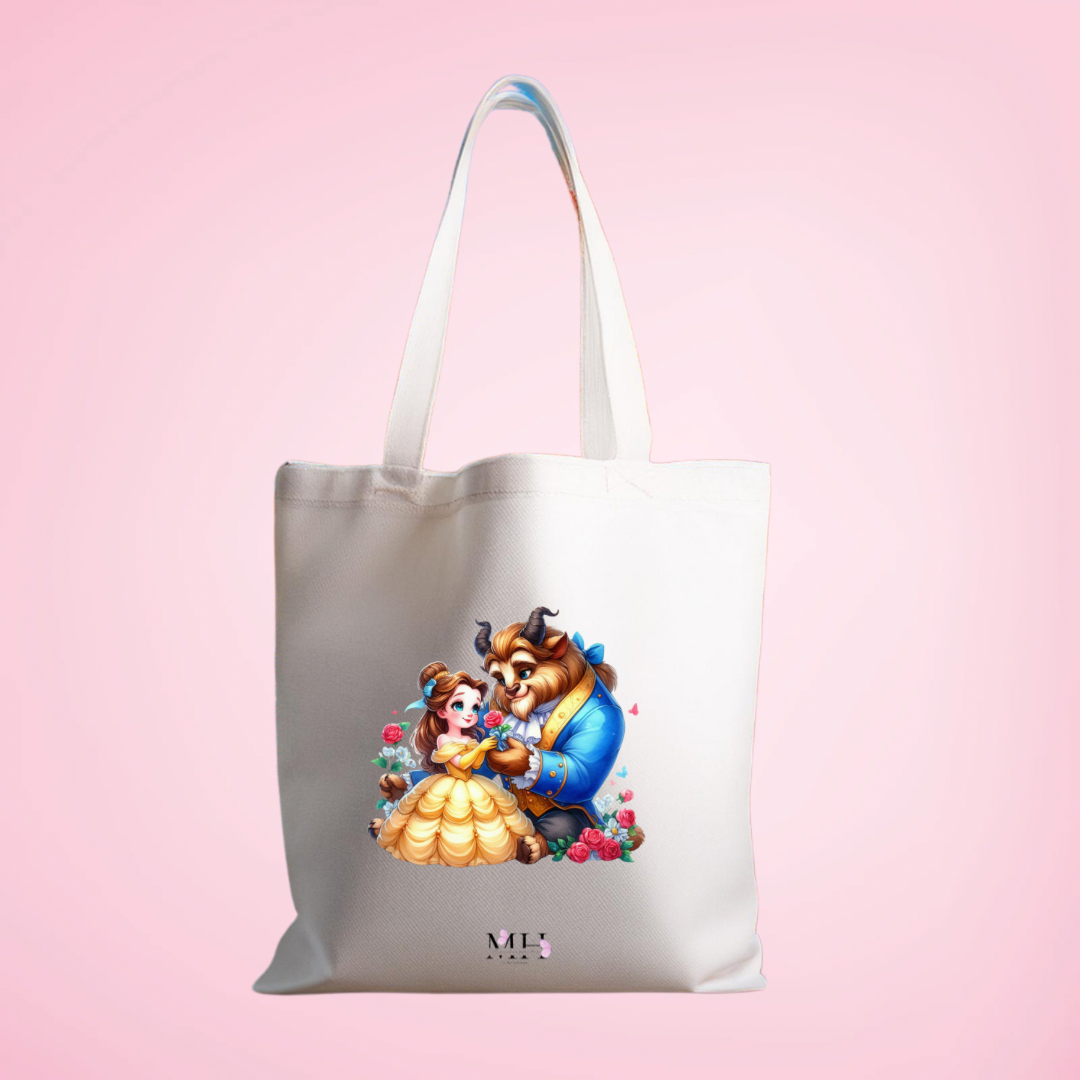 Totebag Bela e Monstro