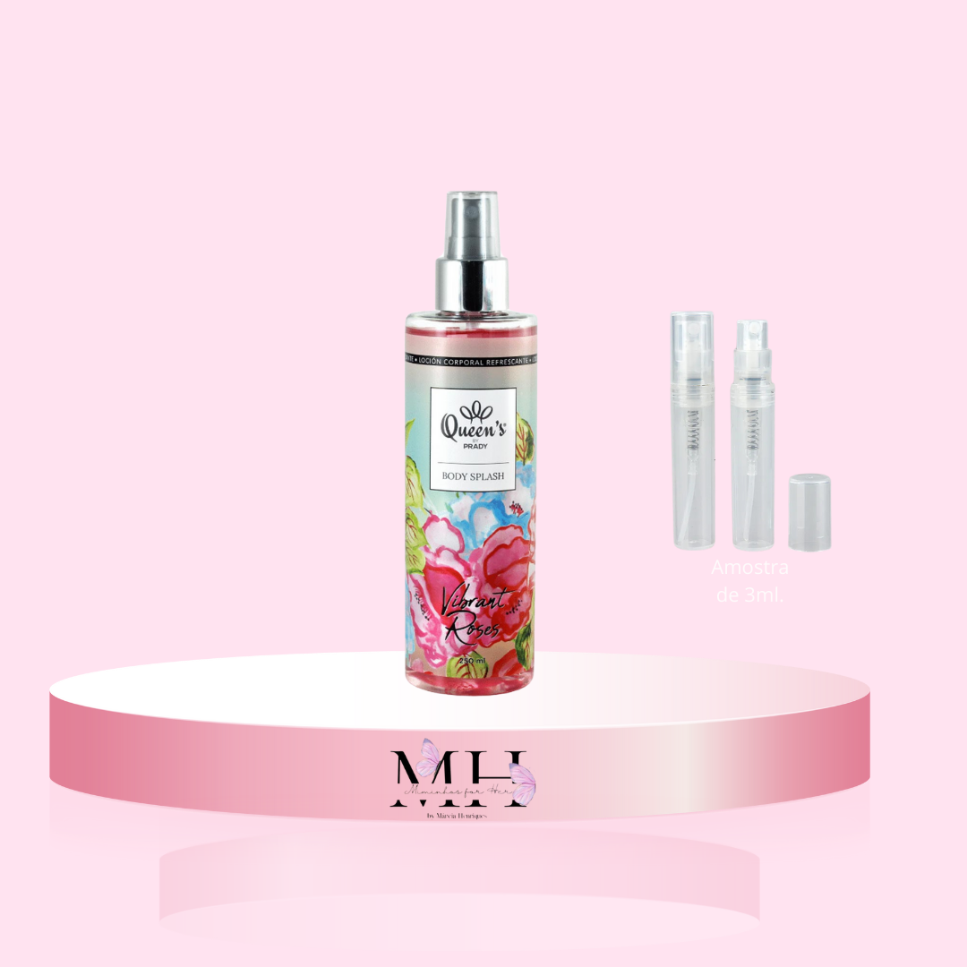 Amostra de Body Splash Vibrant Roses- Prady