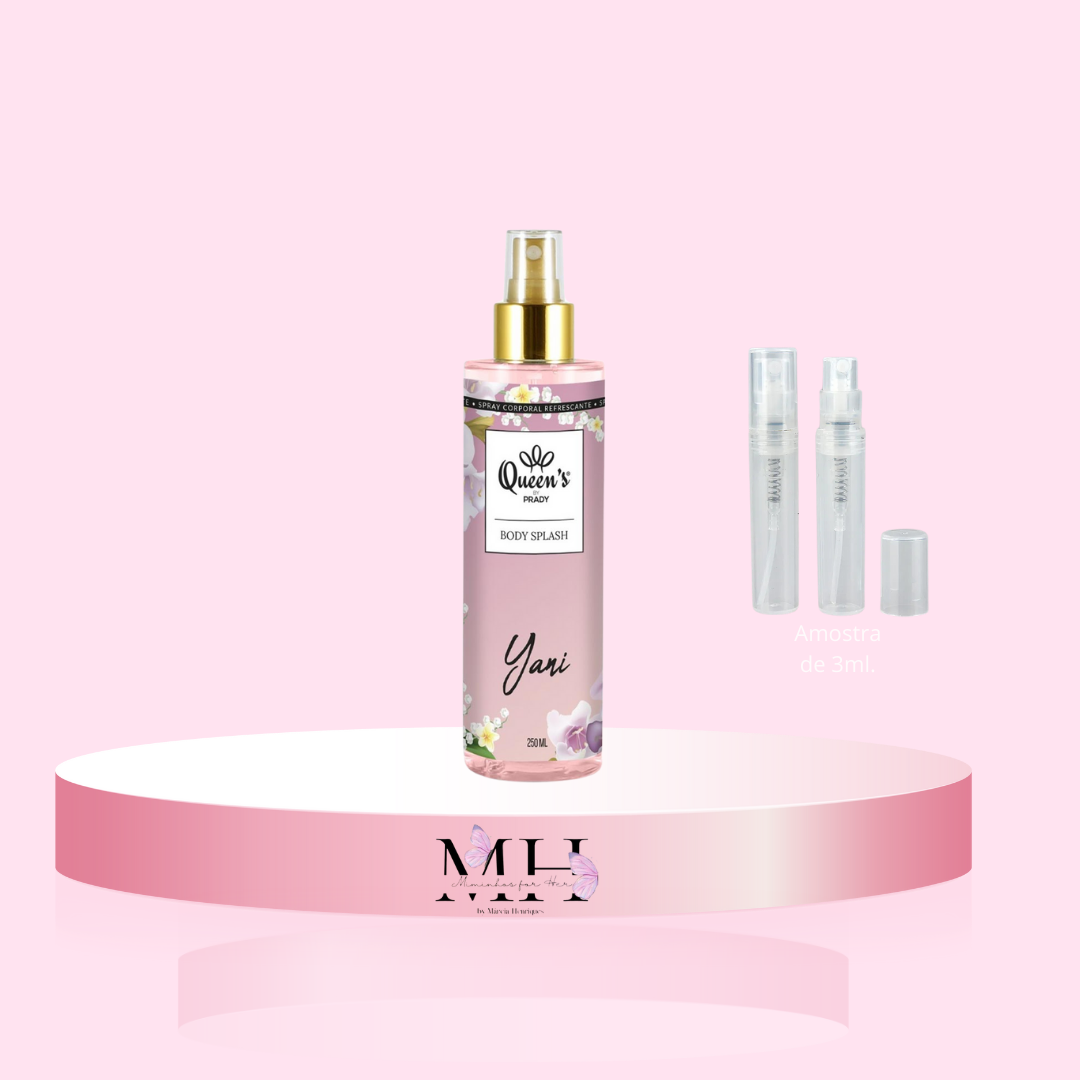 Amostra de Body Splash Yani- Prady