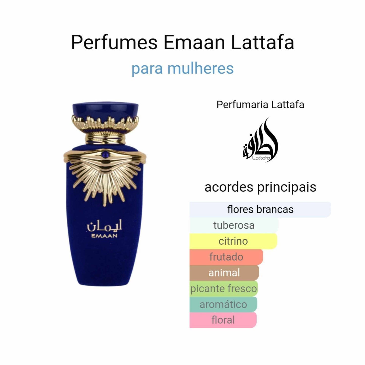 Perfume Árabe Emaan- Lattafa
