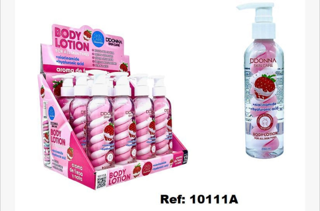 Creme de corpo Morango- D’Donna