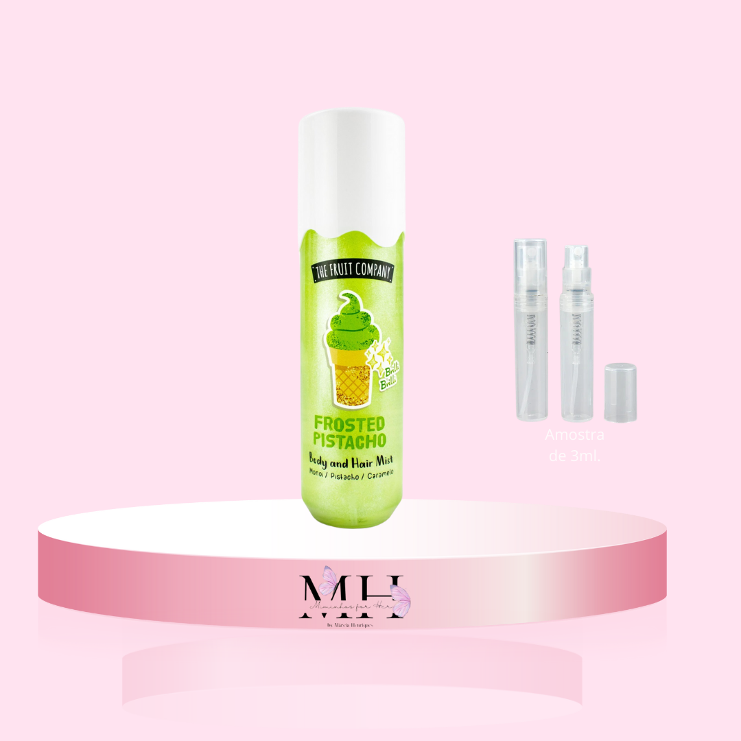 Amostra de Body Mist Frosted Pistacho- The Fruit Company