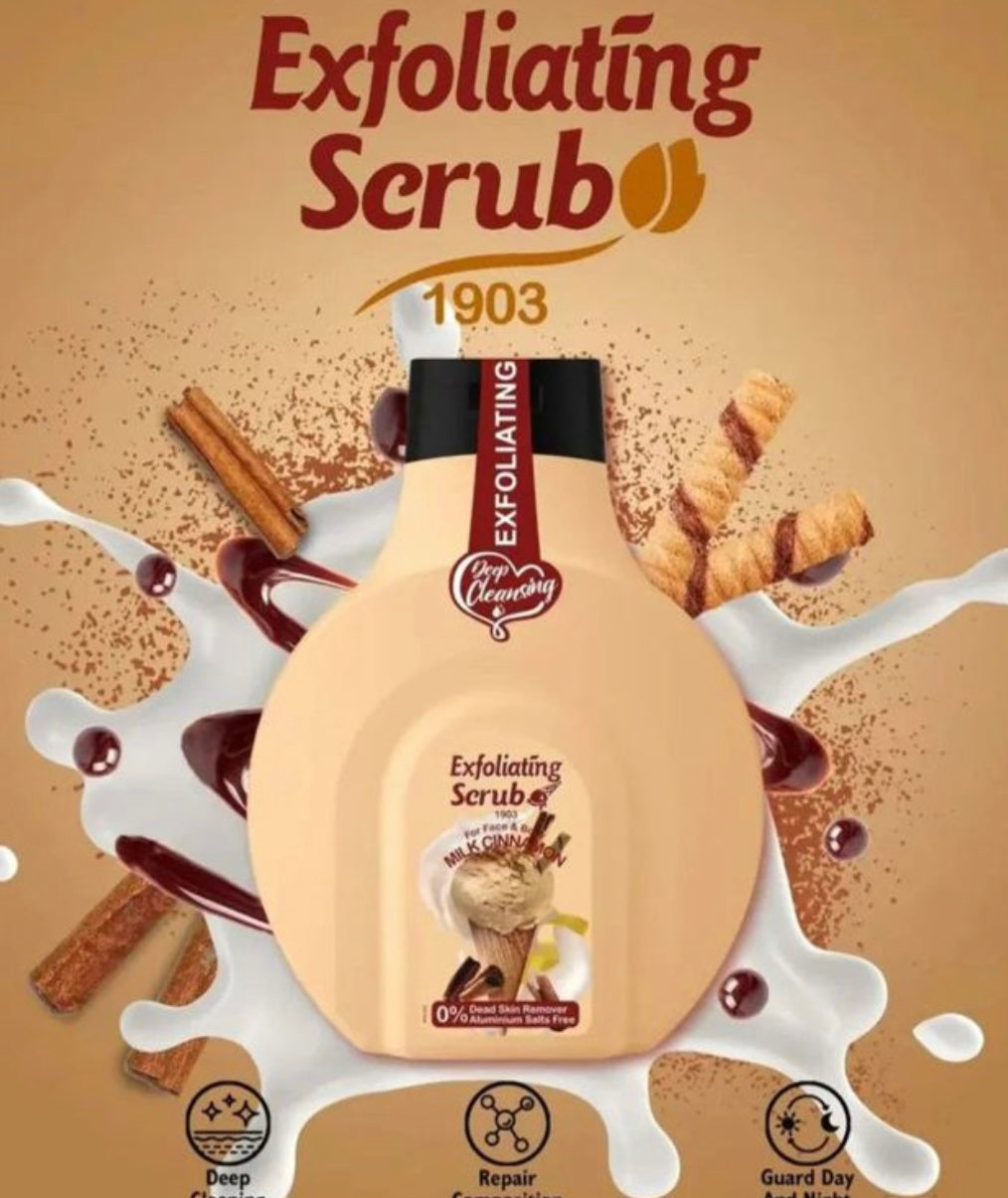 Exfoliante de Milk Cinnamon- Tulipan Negro