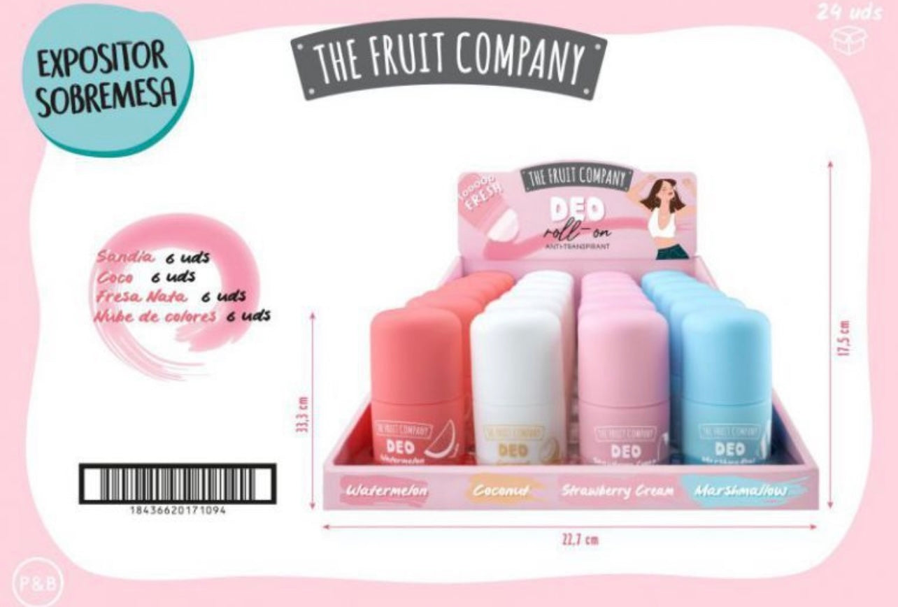 Desodorizante rollon- The Frui Company