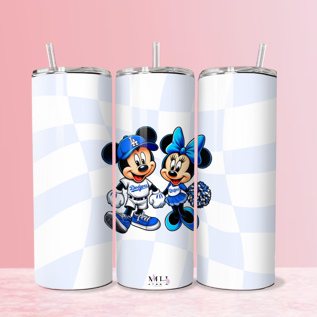 Tumbler 900ml Mickey e Minnie