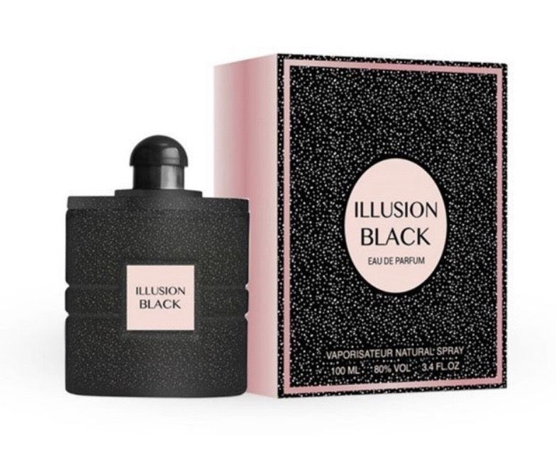 Perfume 100ml Illusion Black- Mirage Brands