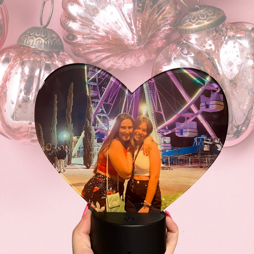 Candeeiro personalizado com foto- MH