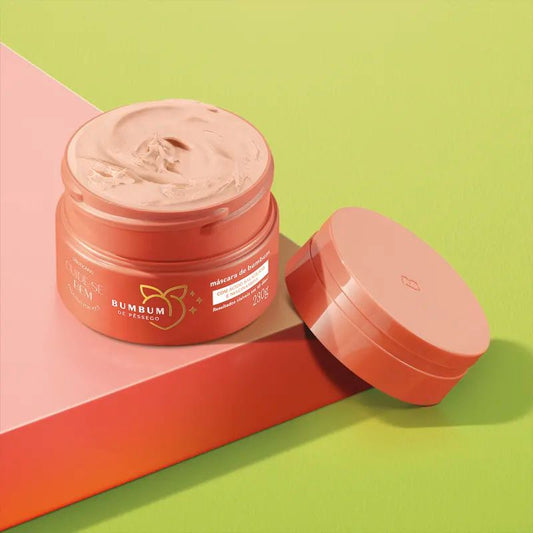 Máscara de Hidratação Bumbum de Pêssego, 230g- Cuide-se Bem