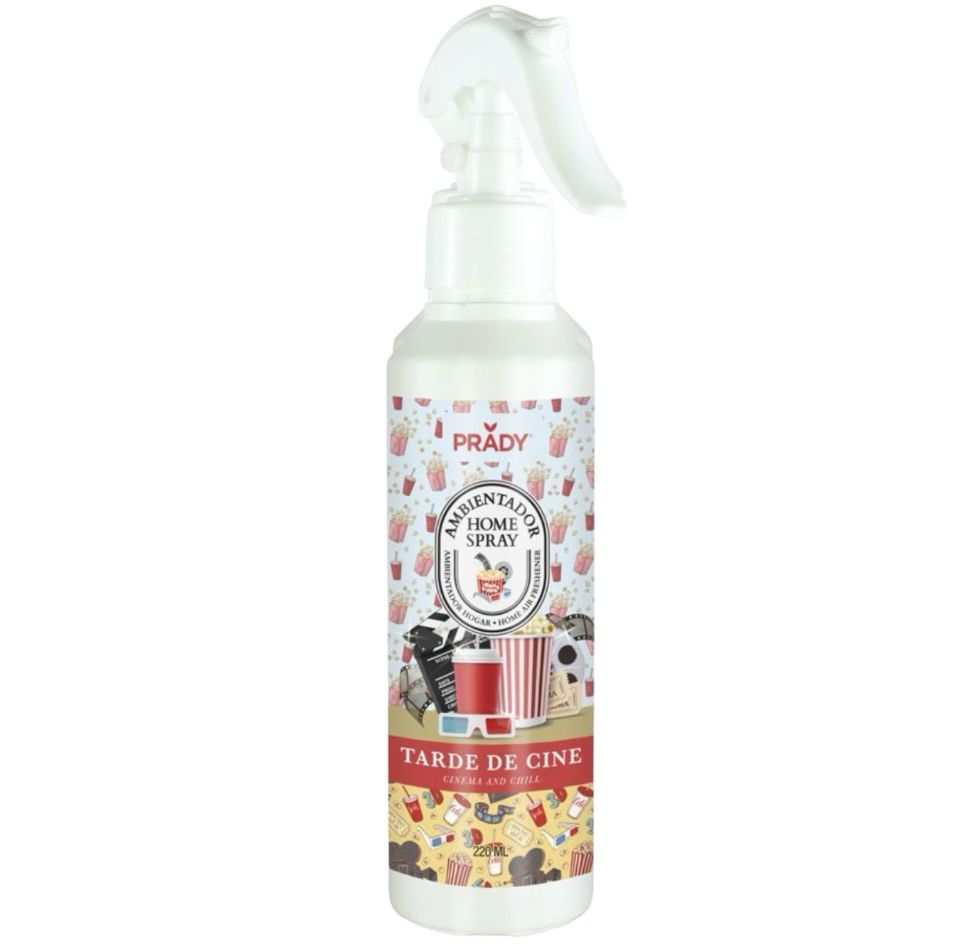 Ambientador Spray Tarde de cinema 220ml- Prady
