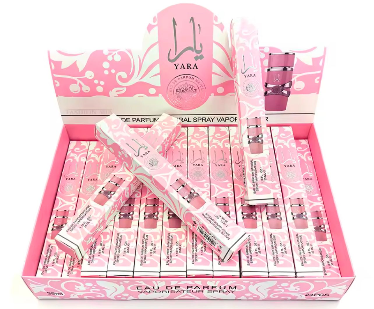 Mini- Perfume de 35ml Yara Rosa