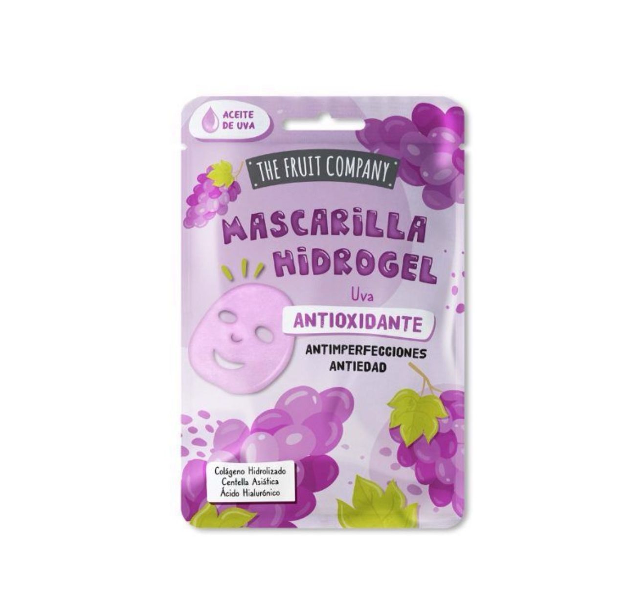 Mascara facial Antioxidante de Uva - The Fruit Company
