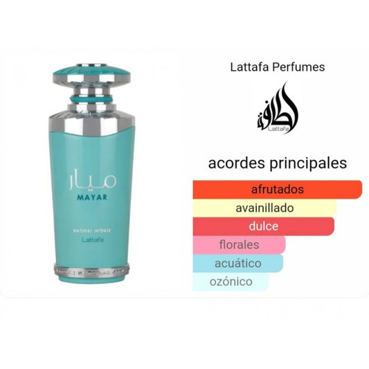 Perfume Árabe Mayar Natural Intense- Lattafa