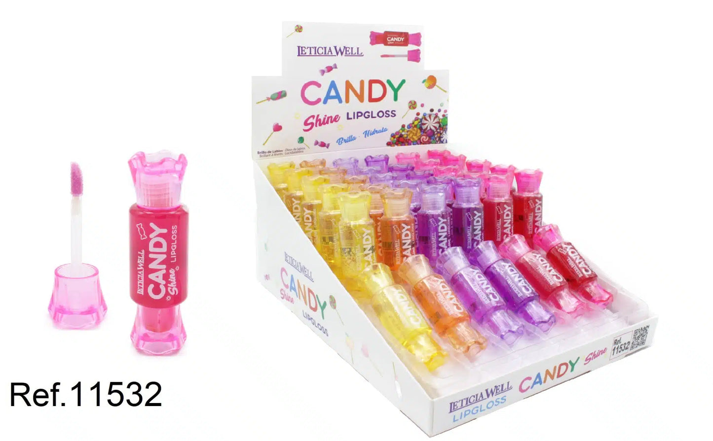 Ligloss de frutas Candy- Leticia Well