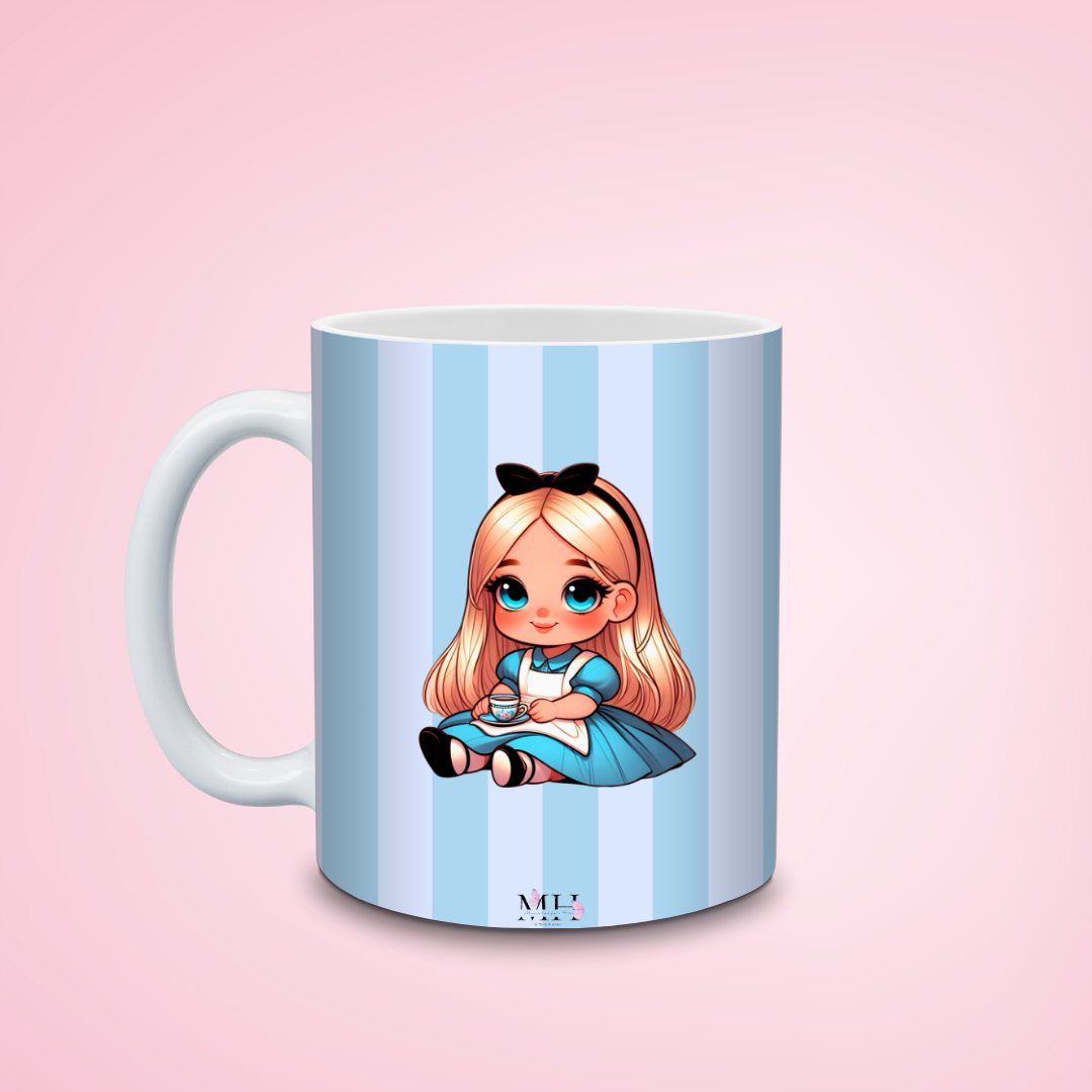 Caneca Alice no Pais das Maravilhas