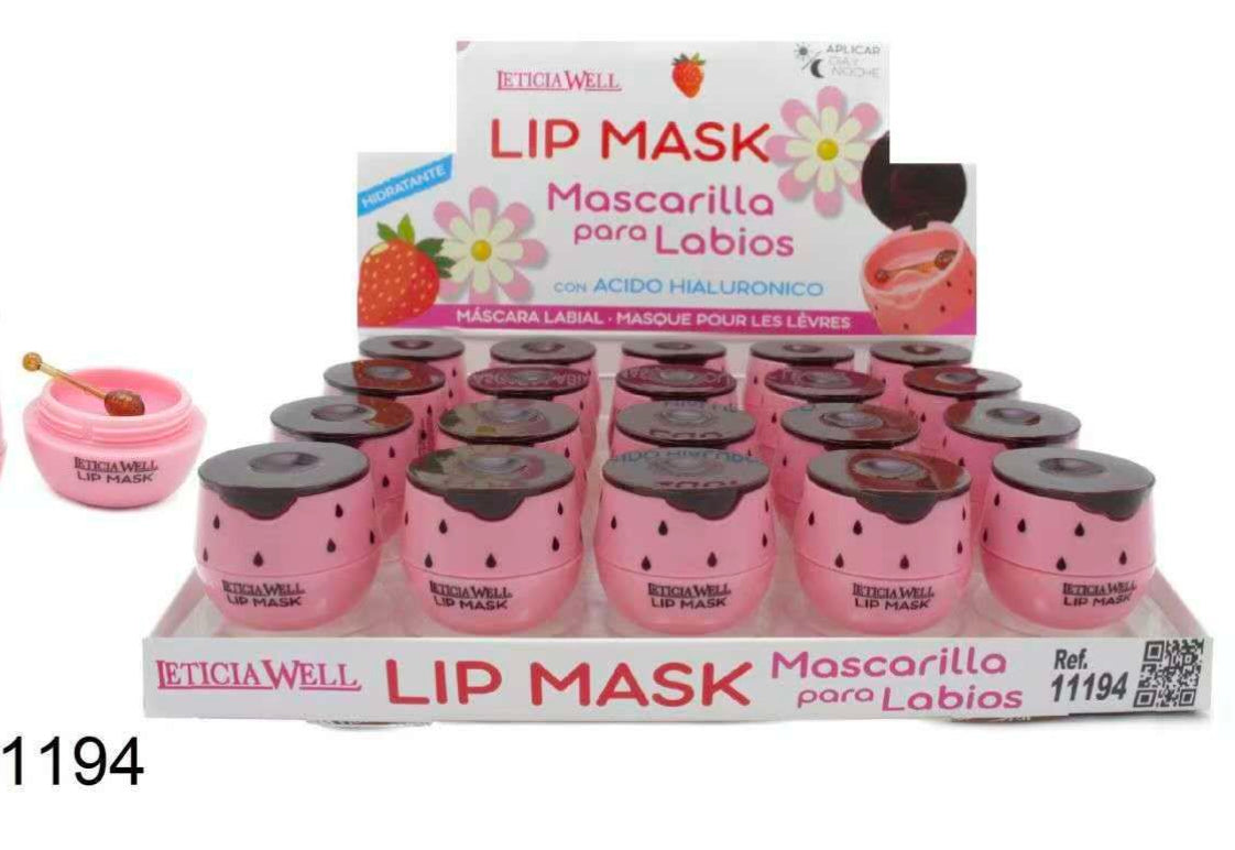 LipMask Ácido Hialurônico e Morango - Letícia Well