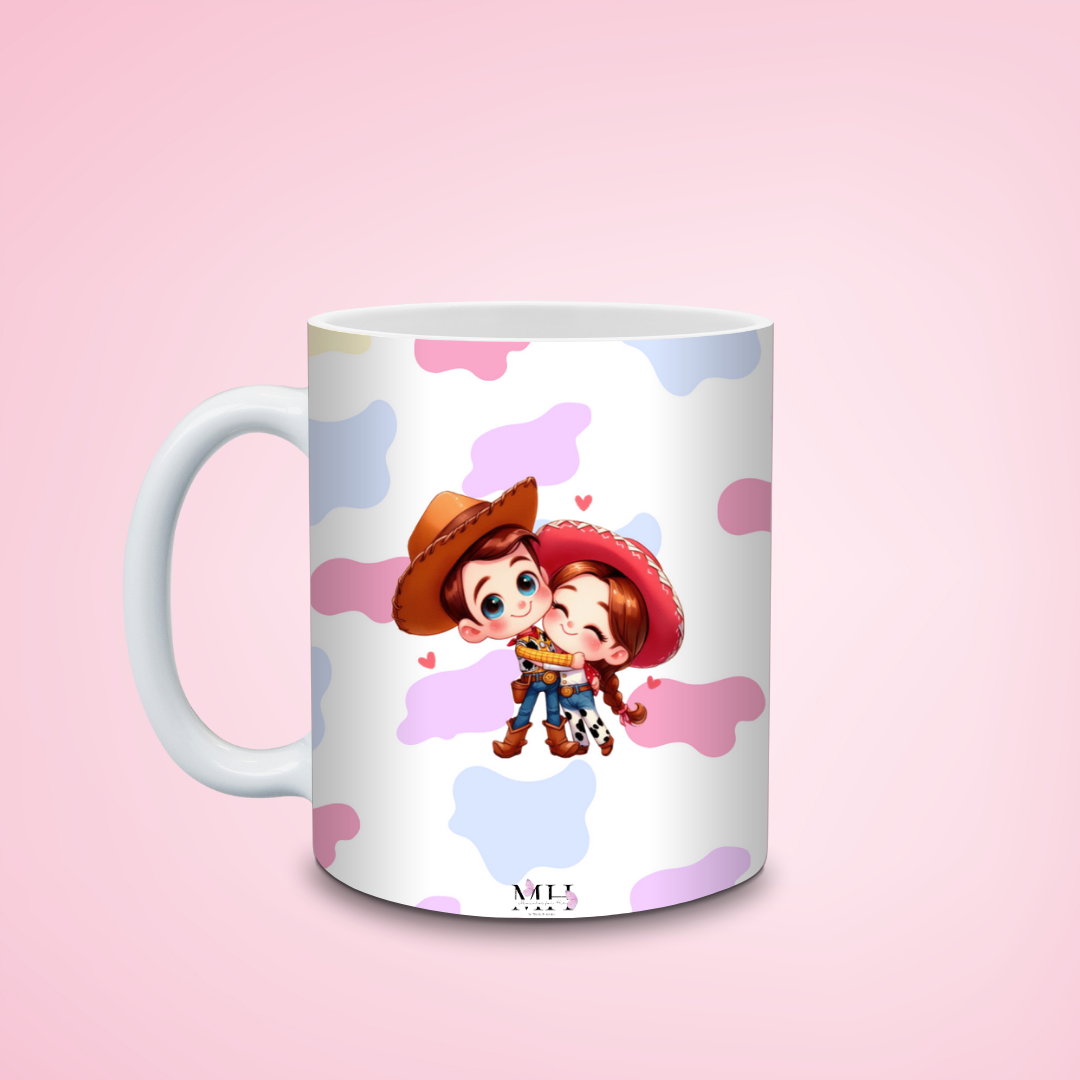 Caneca Huddie e Jessie