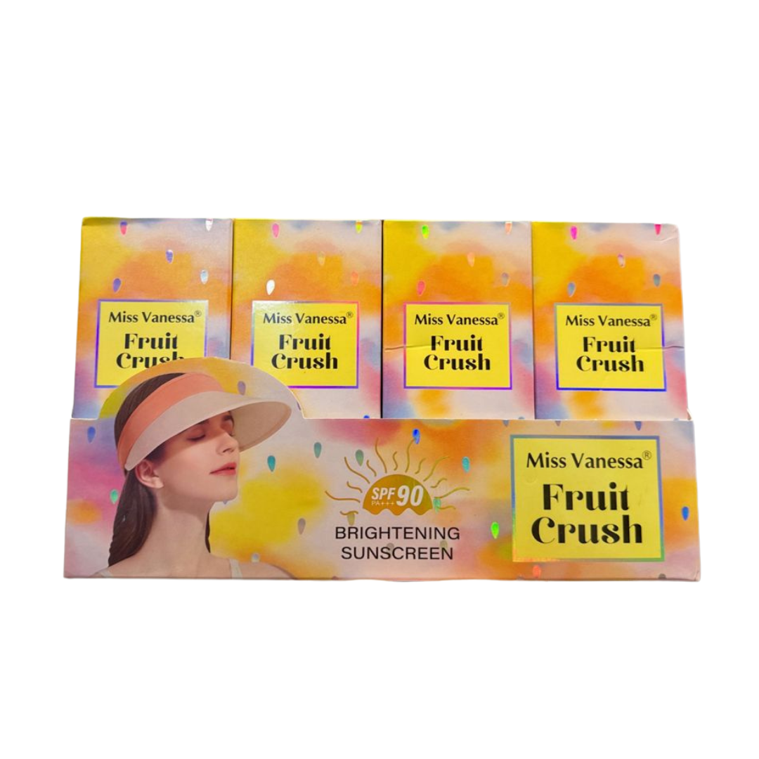 Protetor solar SPF90 Fruit Crush- Miss Vanessa