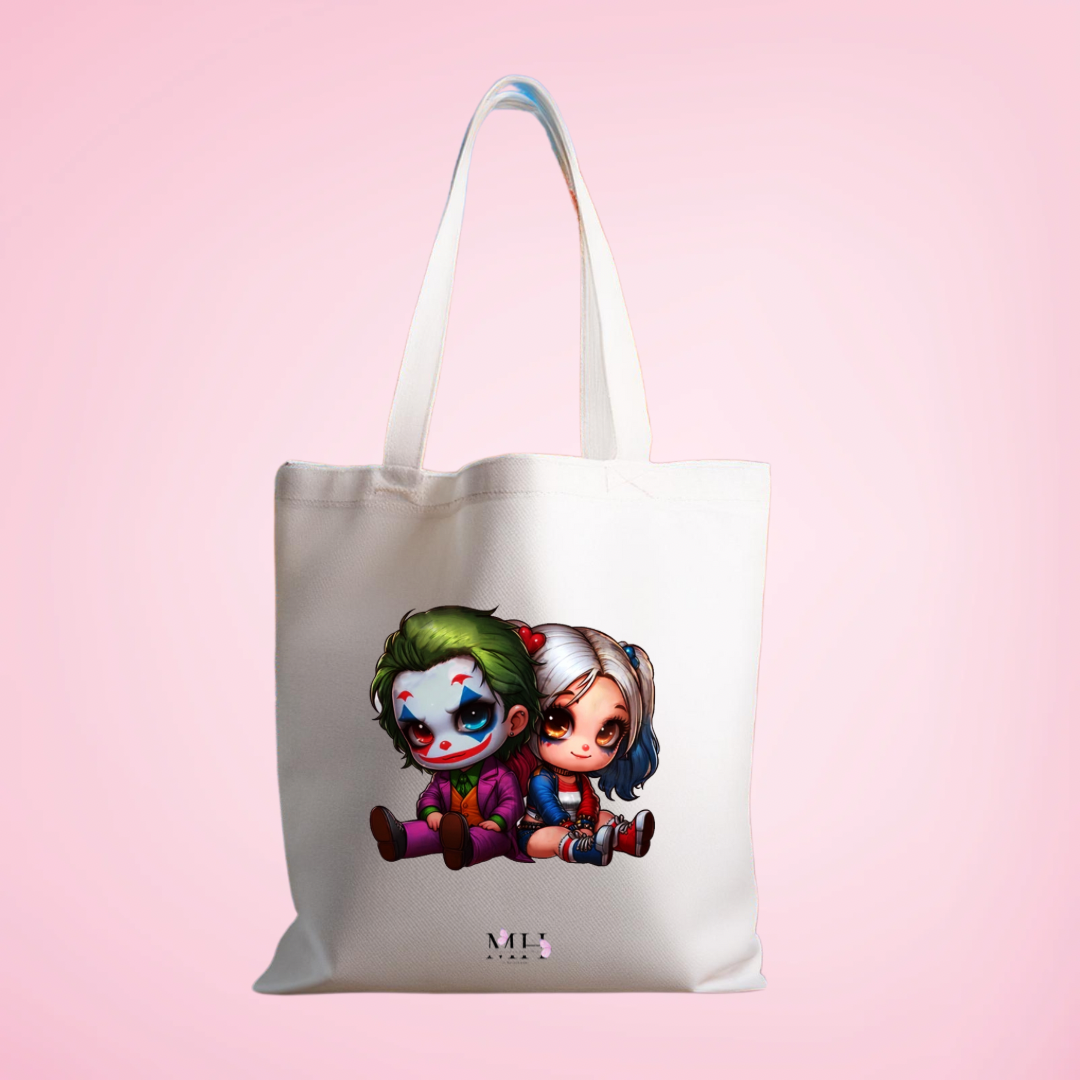 Totebag Joker e Arlequina