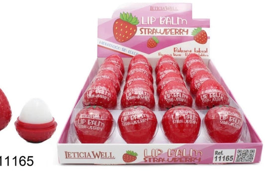 Bálsamo labial de morango- Letícia Well