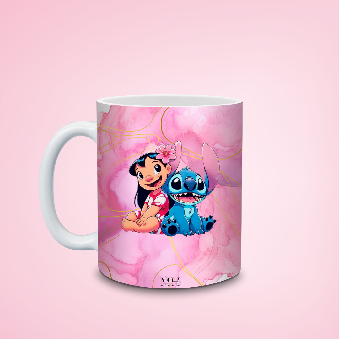 Caneca Lilo e Stitch