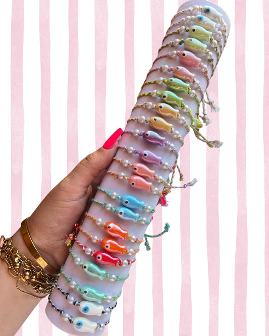Pulseiras ajustáveis Sardinhas- MH