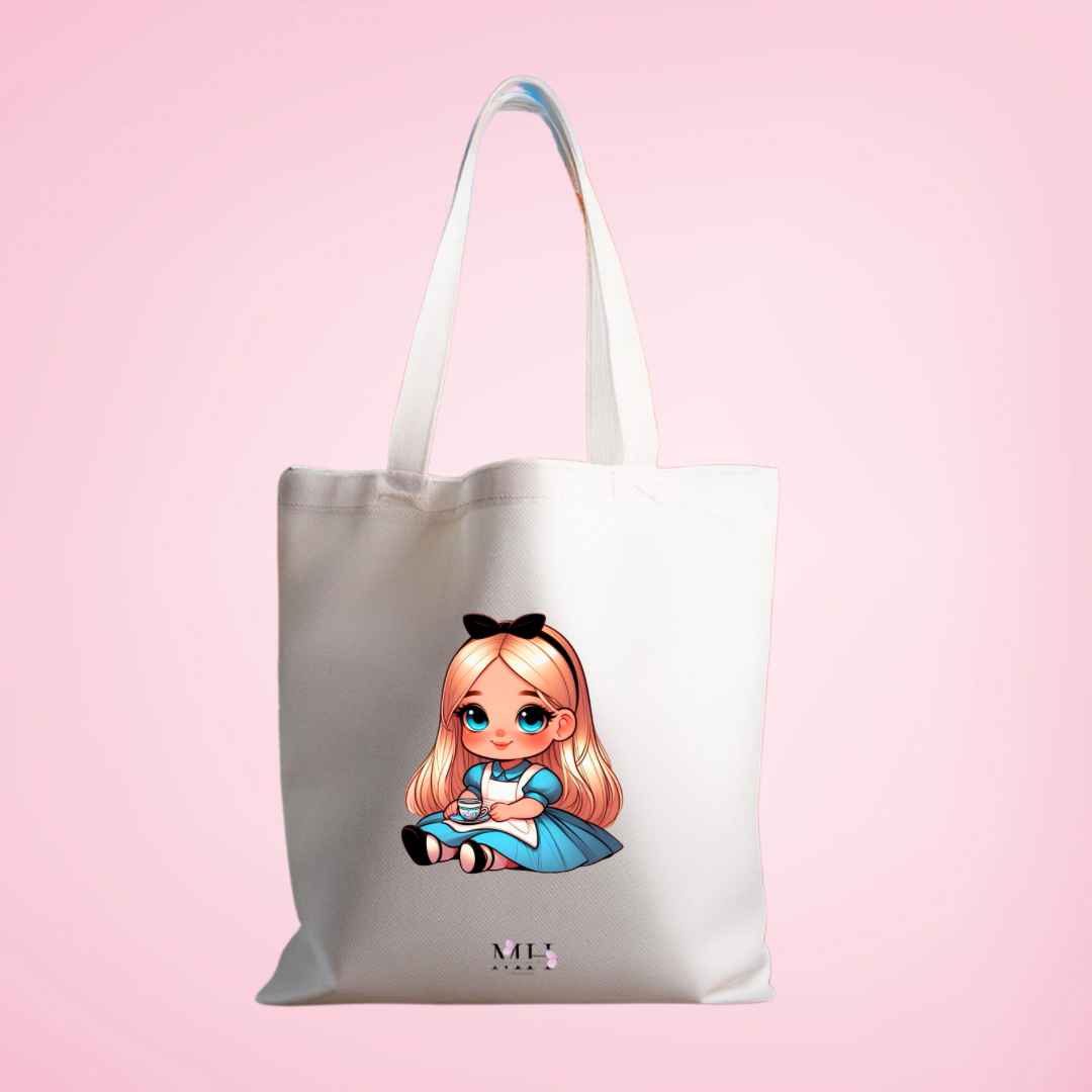 Totebag Alice no País das Maravilhas