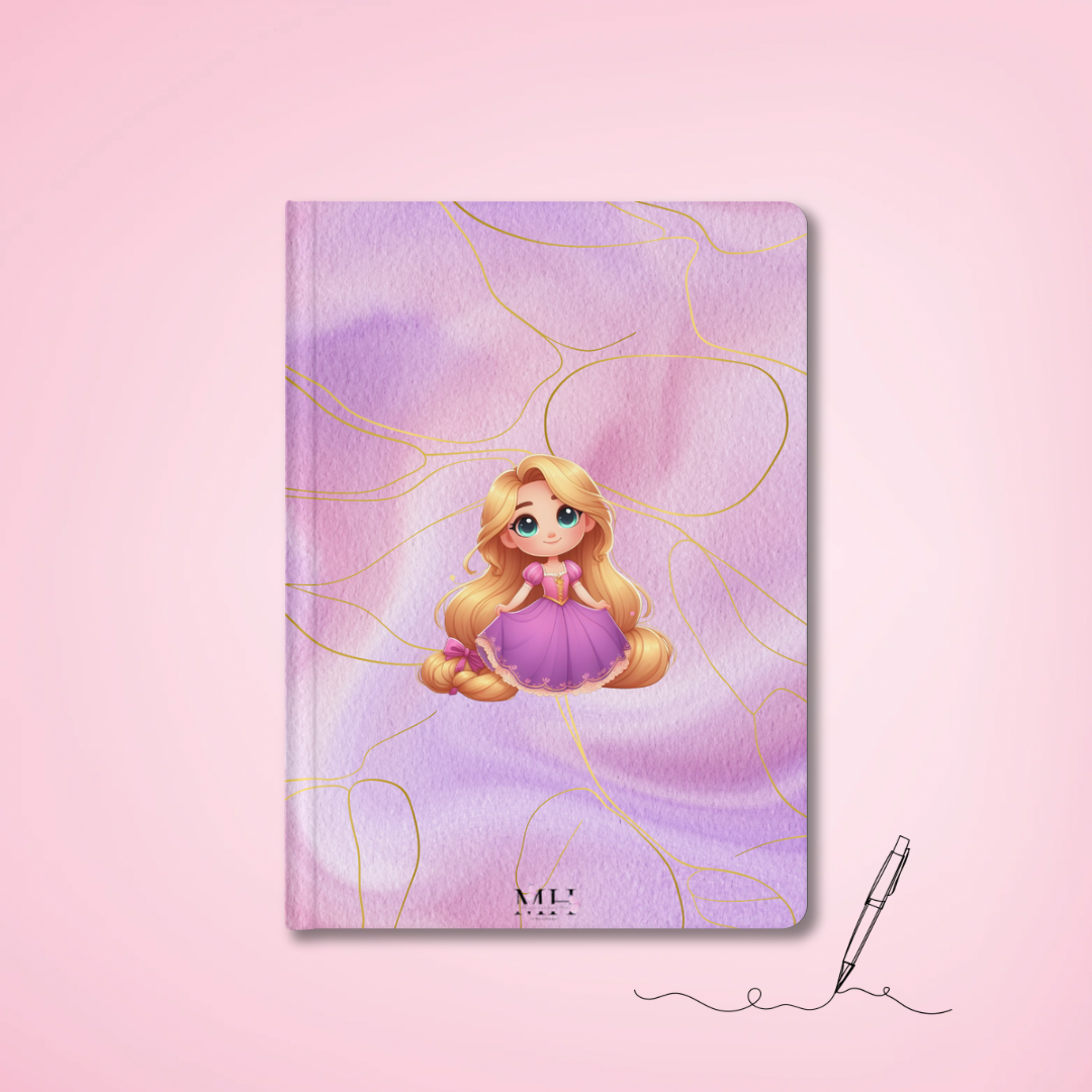 Caderno de notas Baby Rapunzel