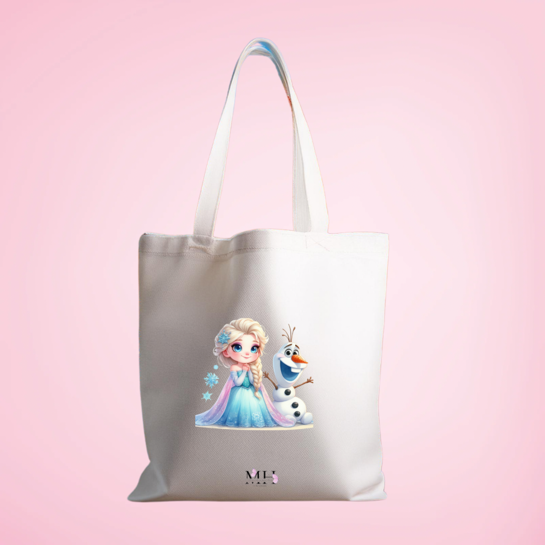 Totebag Elsa e Olaf