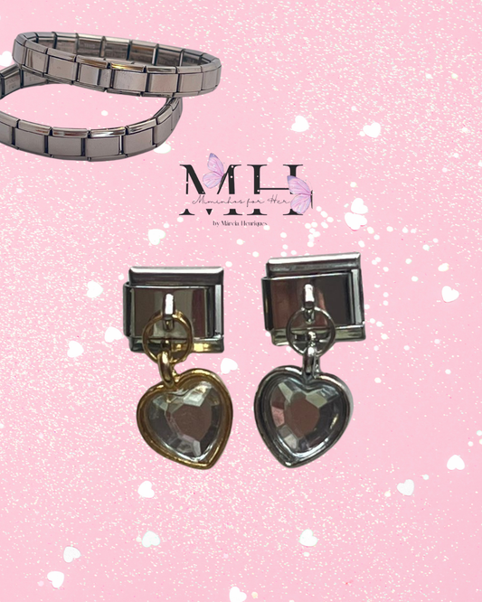 Charm 🤍 Pulseira Memories- MH