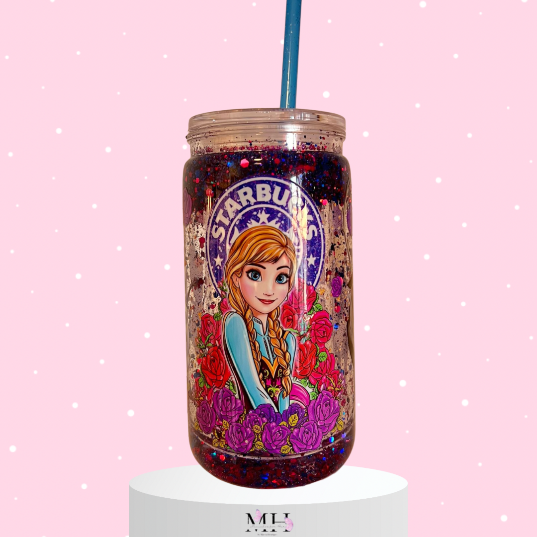 Copo Glitter 470ml Ana- MH