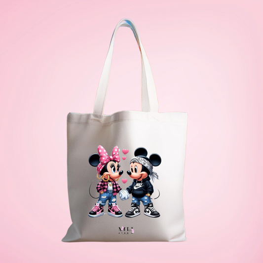 Totebag Minnie e Mickey