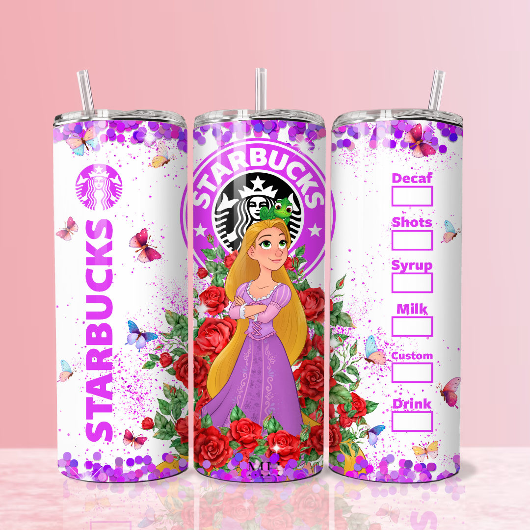 Tumbler Rapunzel térmico 590ml- MH