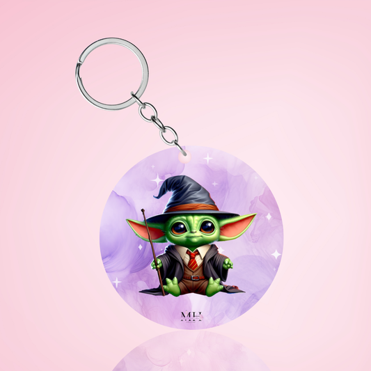 Porta-chaves Baby Yoda