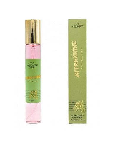 Mini-perfume inspiração Attrazione de 33ml- Reyes Queens