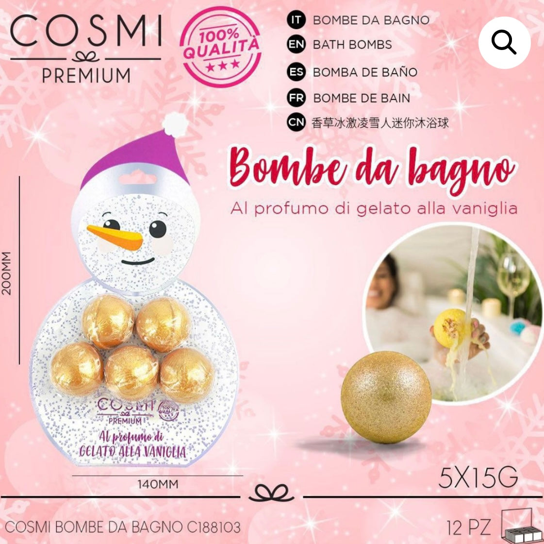 Pack de Bombas de Banho- Cosmi