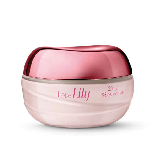 Creme Hidratante Acetinado Love Lily, 250g- Lily