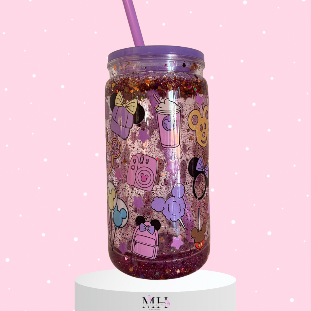 Copo Glitter 470ml Minnie- MH