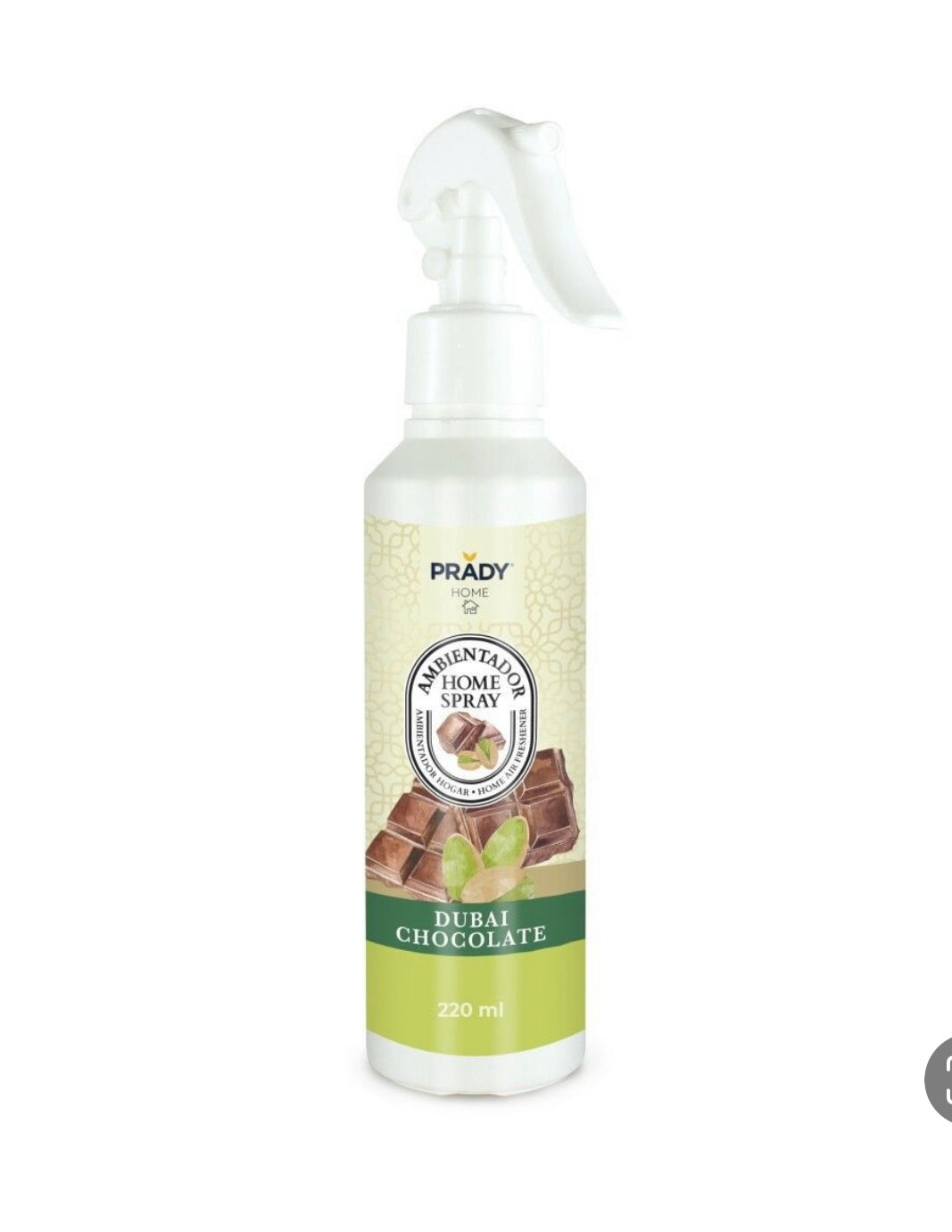 Ambientador em Spray Chocolate do Dubai- Prady